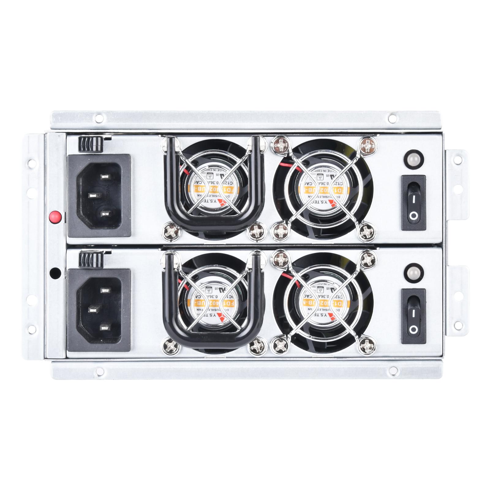 SilverStone SST-GM600-S redundantes Serverpower supply - 2x 600 Watt