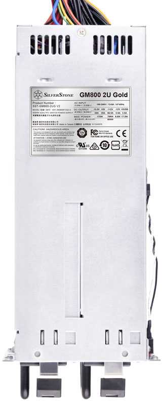 Maitinimo šaltinis SilverStone SST-GM800-2UG V2 800 W (SST-GM800-2UG-V2)