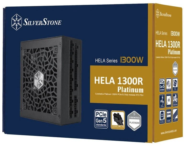„Silverstone SST-HA1300R-PM Platinum“ maitinimo šaltinis, modulinis – 1300 vatų