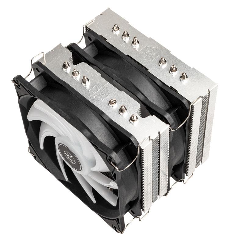 SilverStone SST–HYD120–ARGB–V2, AR8 cooler CPU – 92mm