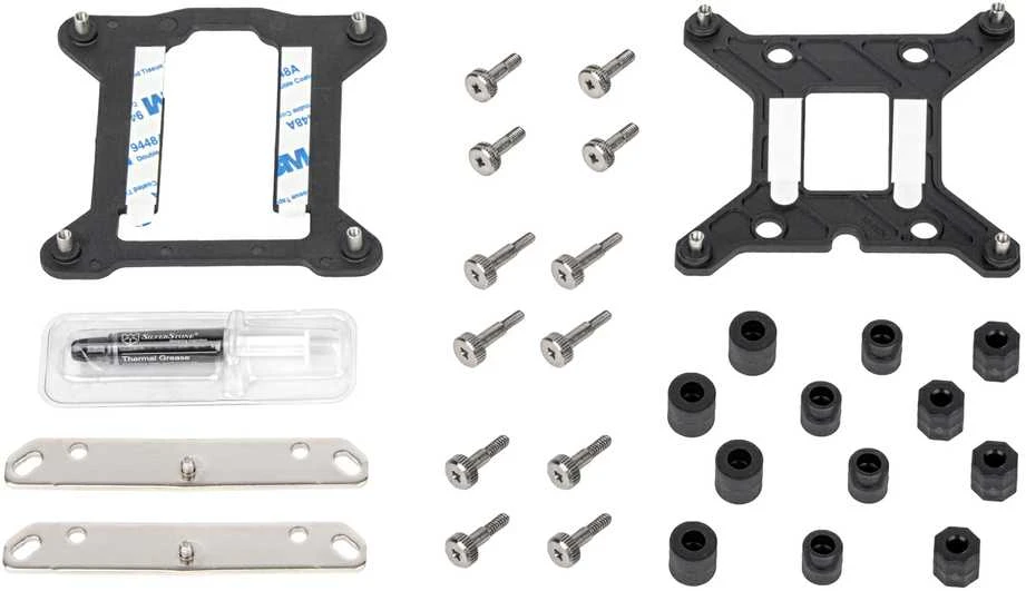 „SilverStone SST–HYH90–ARGB“ – „Hydrogon“ procesoriaus aušintuvas, ARGB – 92 mm
