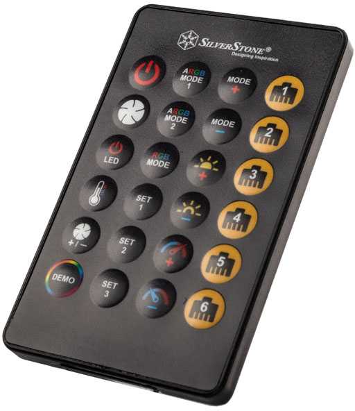 SilverStone RGB ir ventiliatoriaus valdiklis LSB02-E (SST-LSB02-E)