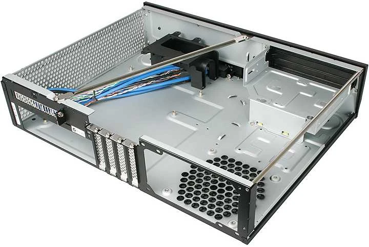 SilverStone Milo 03 Kompiuterio važiuoklė USB 3.0 x2, Mic x1, Spk x1, juodas, Micro ATX, Maitinimo šaltinis Komplekte Ne