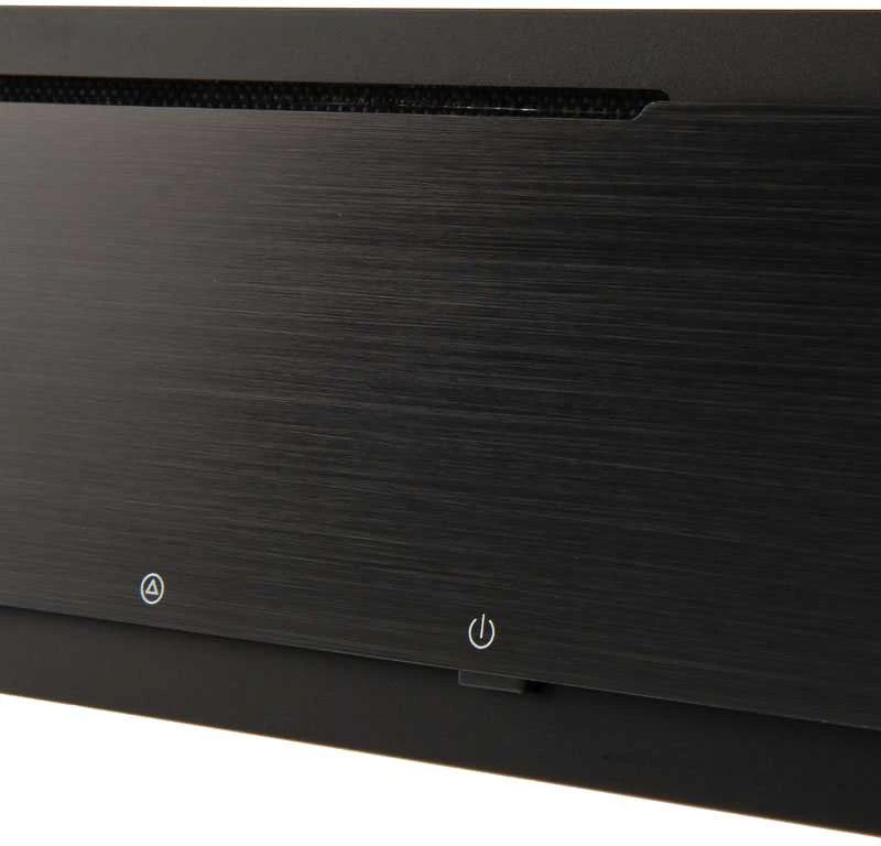 SilverStone Milo 06B USB 3.0 x 2, Mic x1, Spk x1, Juodas, ITX, Maitinimo šaltinis nėra