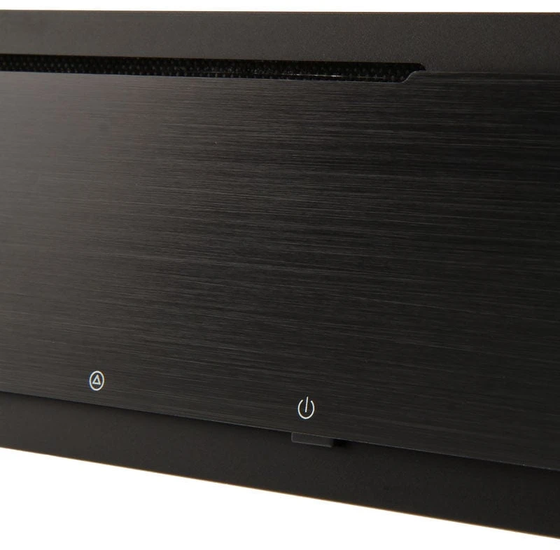 SilverStone Milo 06B USB 3.0 x 2, Mic x1, Spk x1, Juodas, ITX, Maitinimo šaltinis nėra