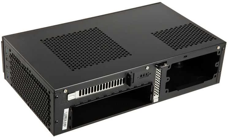 SilverStone Milo 06B USB 3.0 x 2, Mic x1, Spk x1, Juodas, ITX, Maitinimo šaltinis nėra