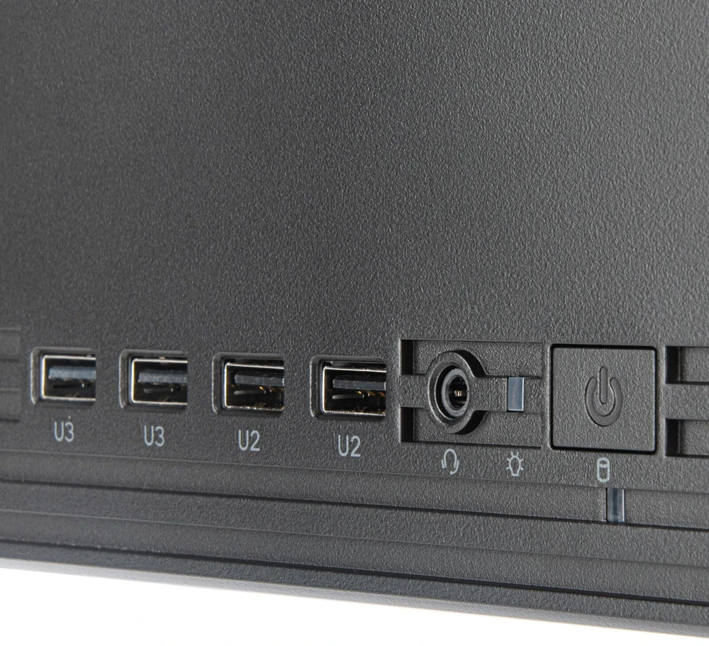 „SilverStone SST–ML11B Milo Slim HTPC Micro–ATX“ korpusas – juoda