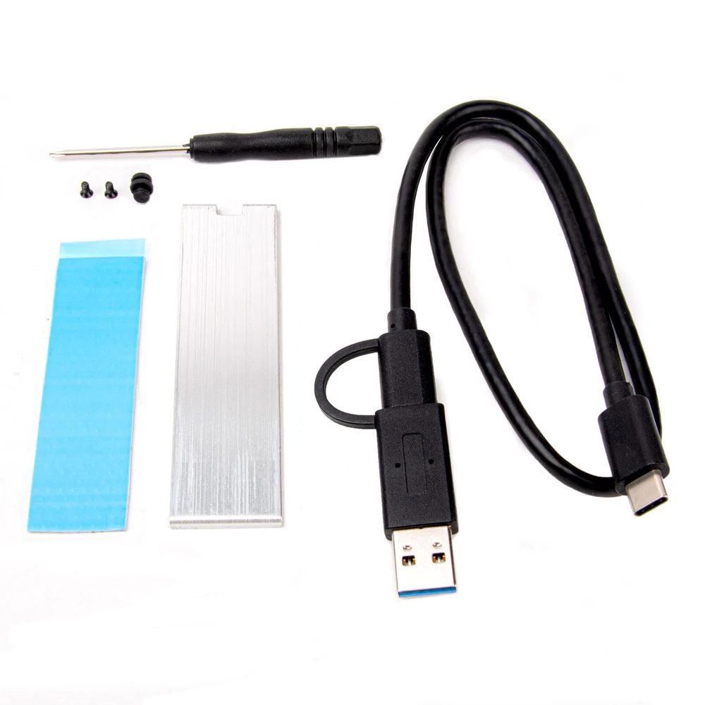 SilverStone SilverStone SST-MS13 - USB 3.2 Gen 2 korpusas M.2 SSD diskui