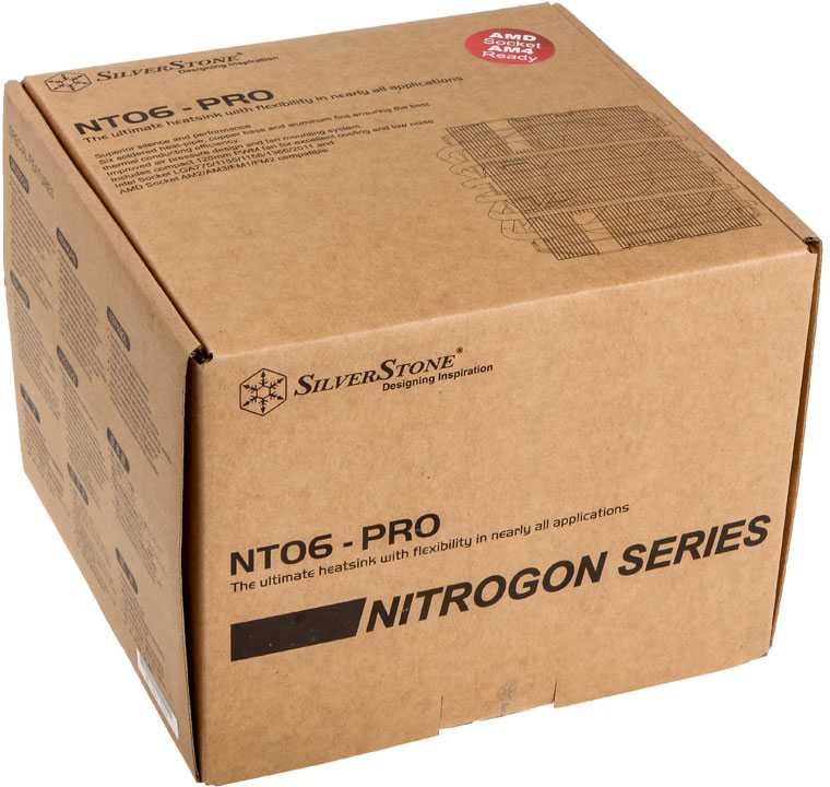 SilverStone SST–NT06–PRO–V2 Nitrogono aušintuvas CPU – 120 mm