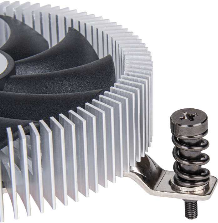 „SilverStone SST–NT07–1700“ žemo profilio procesoriaus aušintuvas