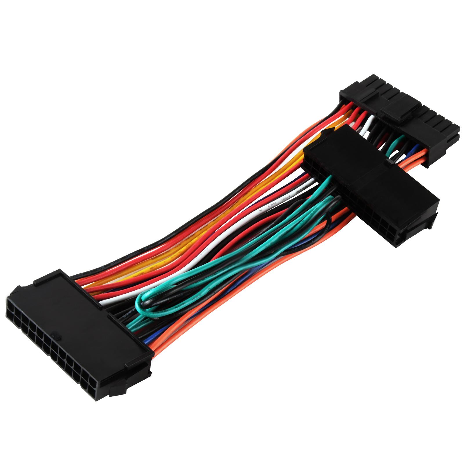 „SilverStone SST-PP10“ – dvigubas 24 kontaktų į vieną 24 kontaktų adapteris