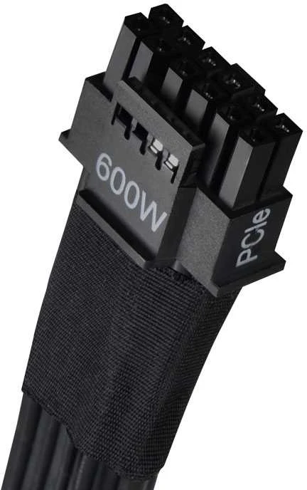 Silverstone 12VHPWR 600W maitinimo laido jungtis