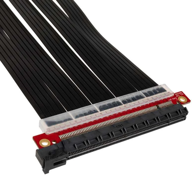 SilverStone PCie x16, 0,4m, Juodas (GESV-450)