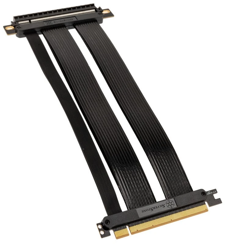 Vaizdo plokštė SilverStone Riser PCIe 4.0 x16 220mm RC05 (SST-RC05-220)