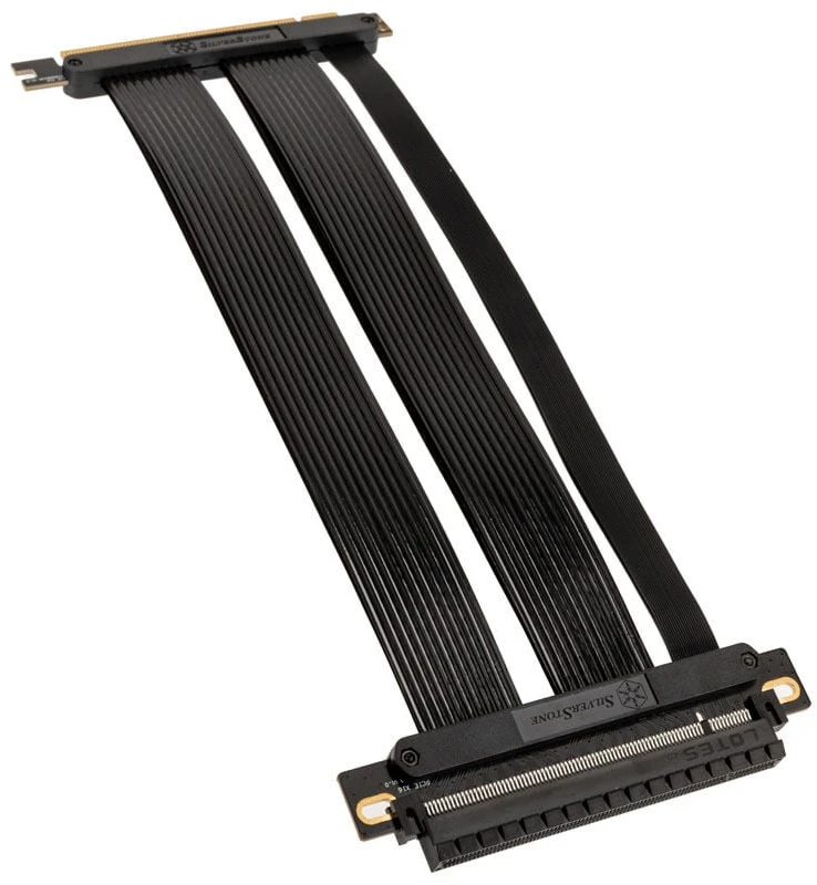 Vaizdo plokštė SilverStone Riser PCIe 4.0 x16 220mm RC05 (SST-RC05-220)