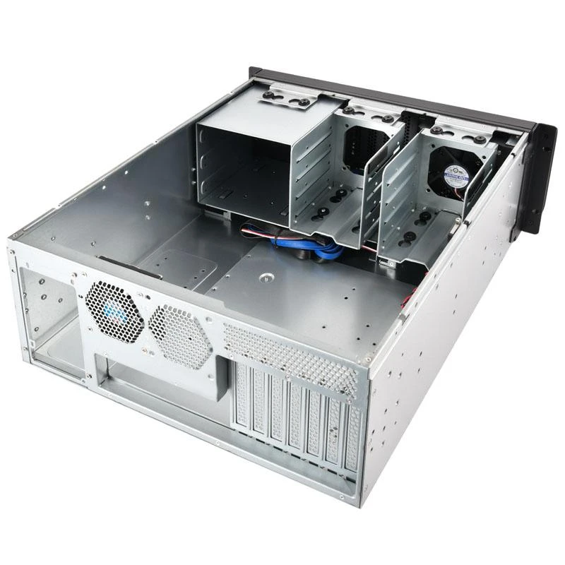 Rackmount „SilverStone SST–RM400“ stovo montuojamas serveris – 4U