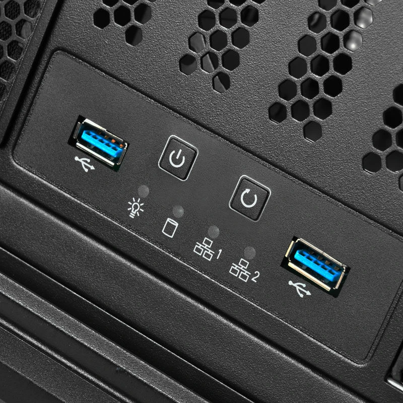 Rackmount „SilverStone SST–RM400“ stovo montuojamas serveris – 4U