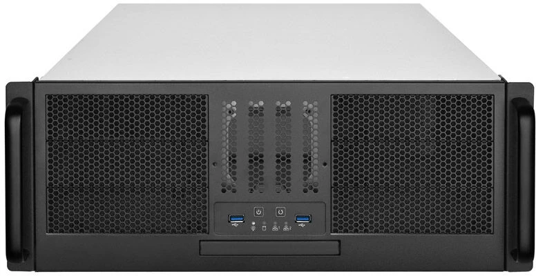 SilverStone SST-RM41-506 Rackmount Server - 4U - juodas