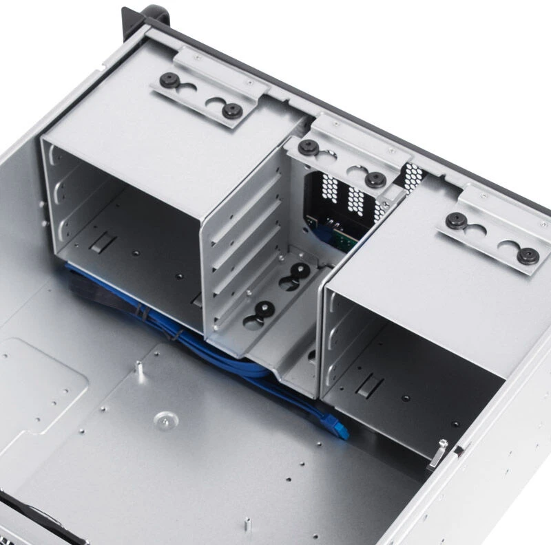 SilverStone SST-RM41-506 Rackmount Server - 4U - juodas
