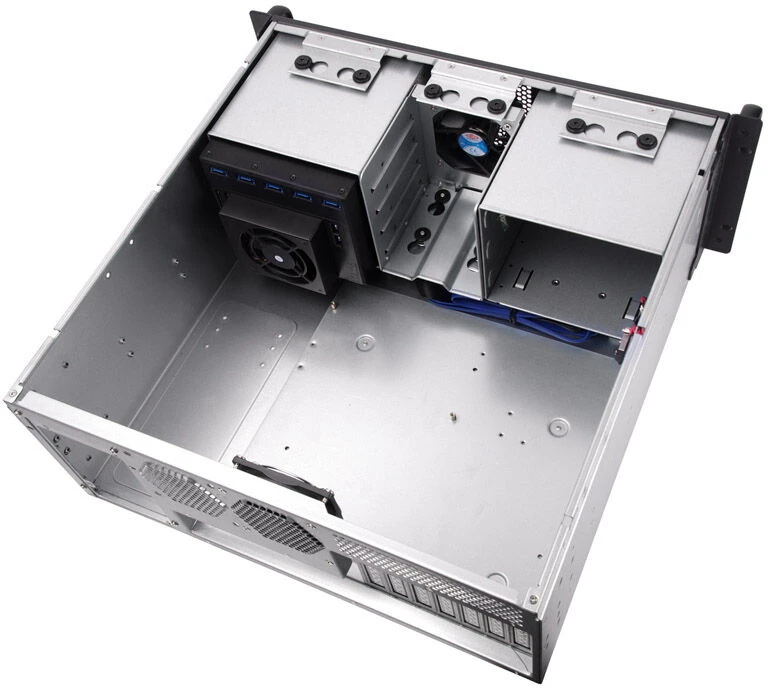 Rackmount SilverStone SST–RM41–H08 – 4U stovo montuojamas serveris