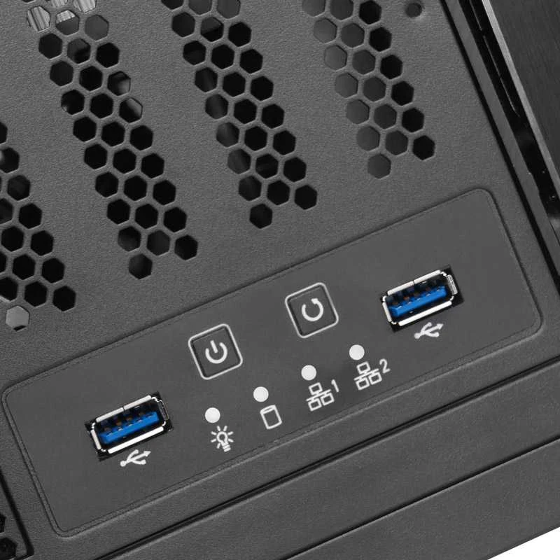 Rackmount SilverStone SST–RM41–H08 – 4U stovo montuojamas serveris