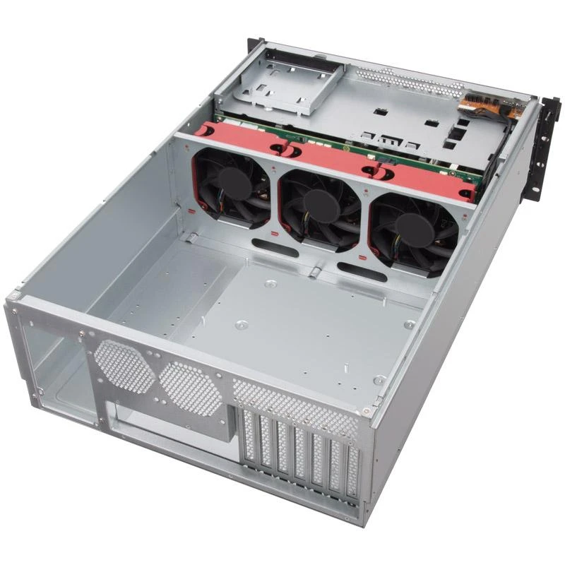 Rackmount „SilverStone SST–RM43–320–RS“ stovo montuojamas serveris