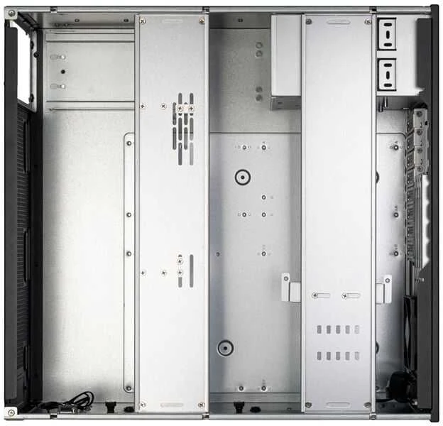 Silverstone SST-RM47-502I Rackmount Storage, 4HE, ATX - juodas