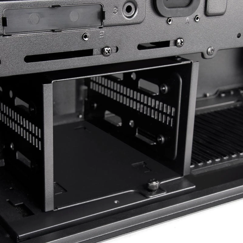 SilverStone SST-SED1-B Seta D1 Mid Tower - Juodas