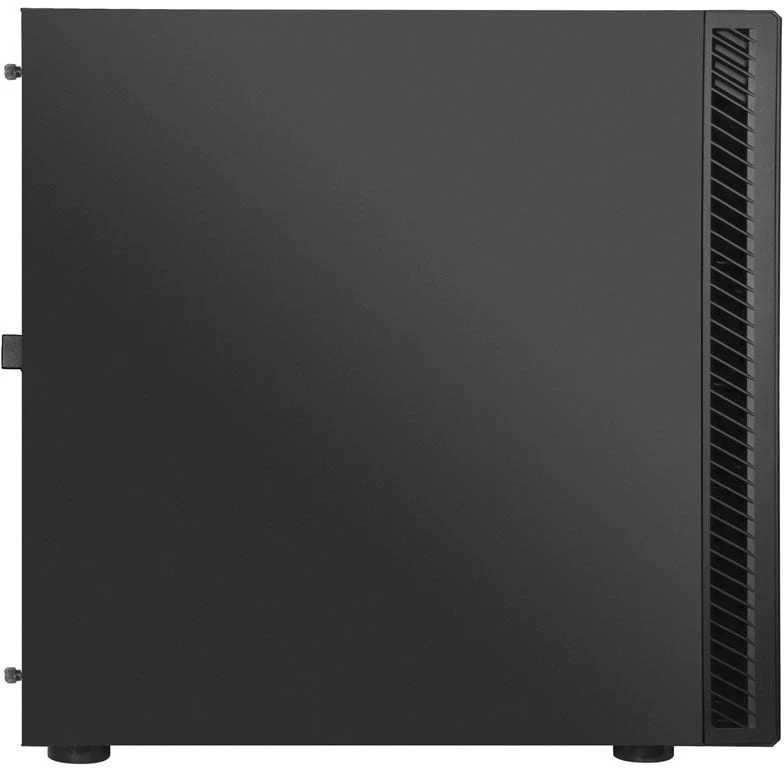 „SilverStone SST–SEQ1B SETA Q1 Midi–Tower“ – juoda