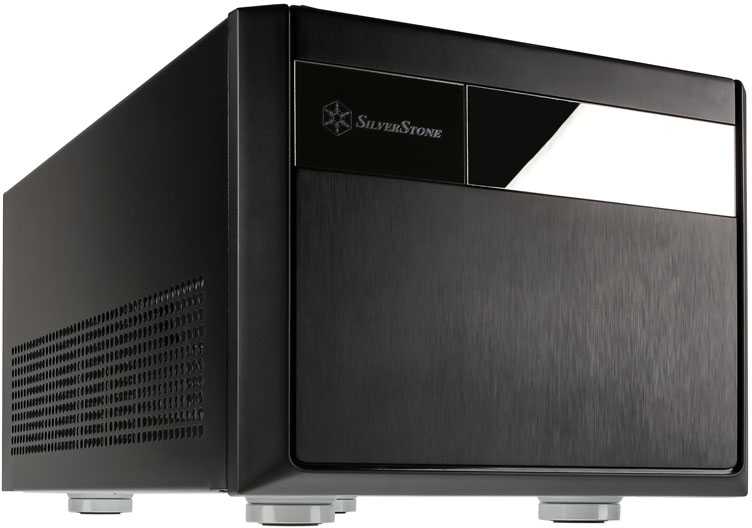 PC korpusas Silverstone Cube SST-SG11B Sugo Micro ATX, juodas