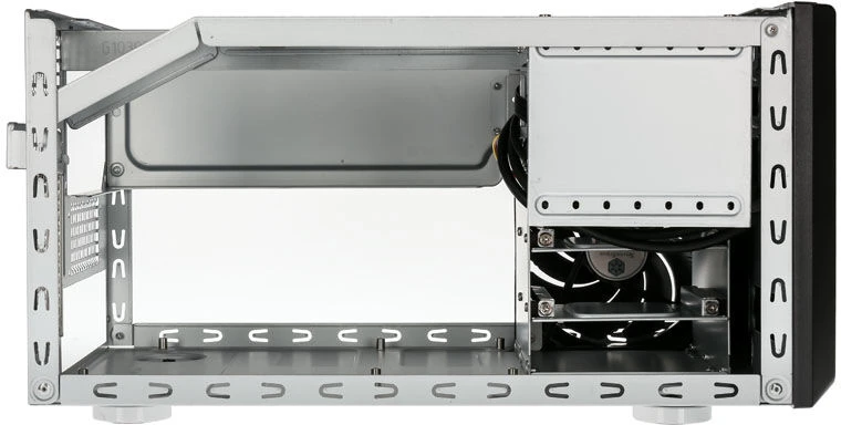 PC korpusas Silverstone Cube SST-SG11B Sugo Micro ATX, juodas
