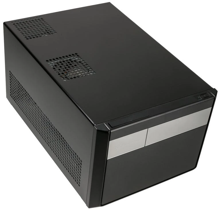 PC korpusas Silverstone Cube SST-SG11B Sugo Micro ATX, juodas