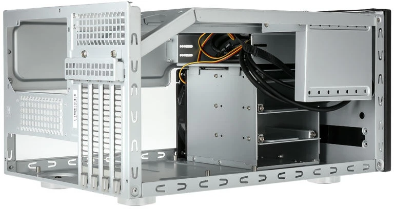 PC korpusas Silverstone Cube SST-SG11B Sugo Micro ATX, juodas