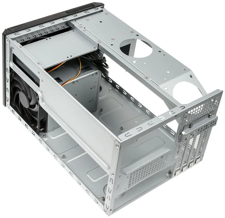 PC korpusas Silverstone Cube SST-SG11B Sugo Micro ATX, juodas