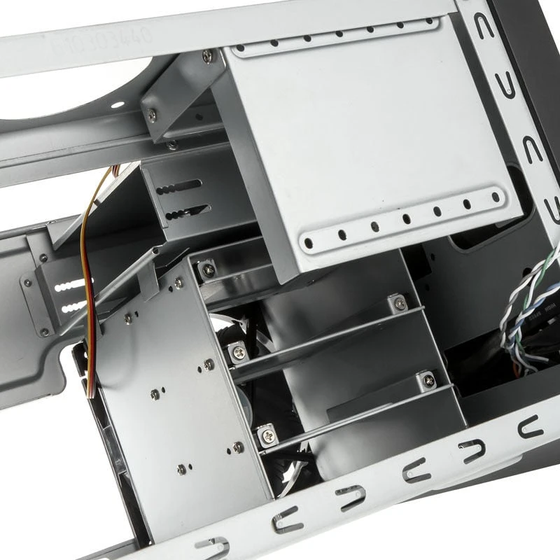 PC korpusas Silverstone Cube SST-SG12B Sugo Micro ATX, juodas