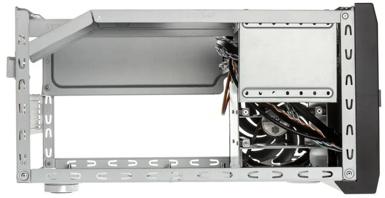 PC korpusas Silverstone Cube SST-SG12B Sugo Micro ATX, juodas