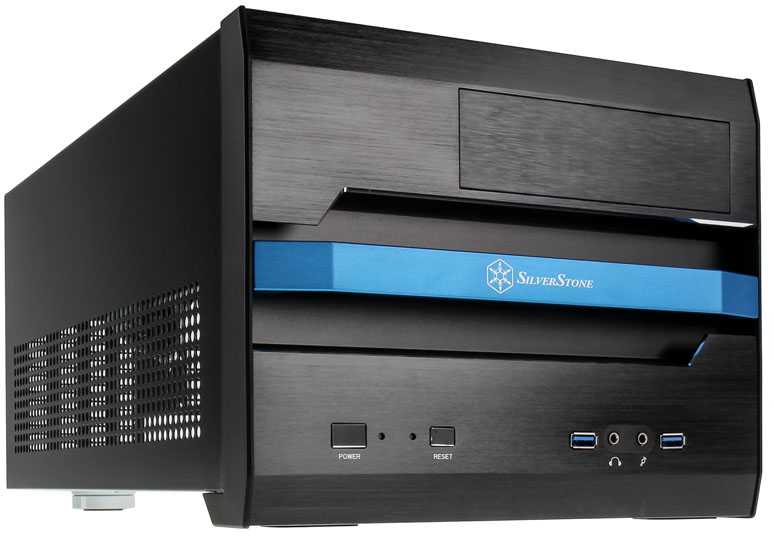 PC korpusas Silverstone Cube SST-SG12B Sugo Micro ATX, juodas