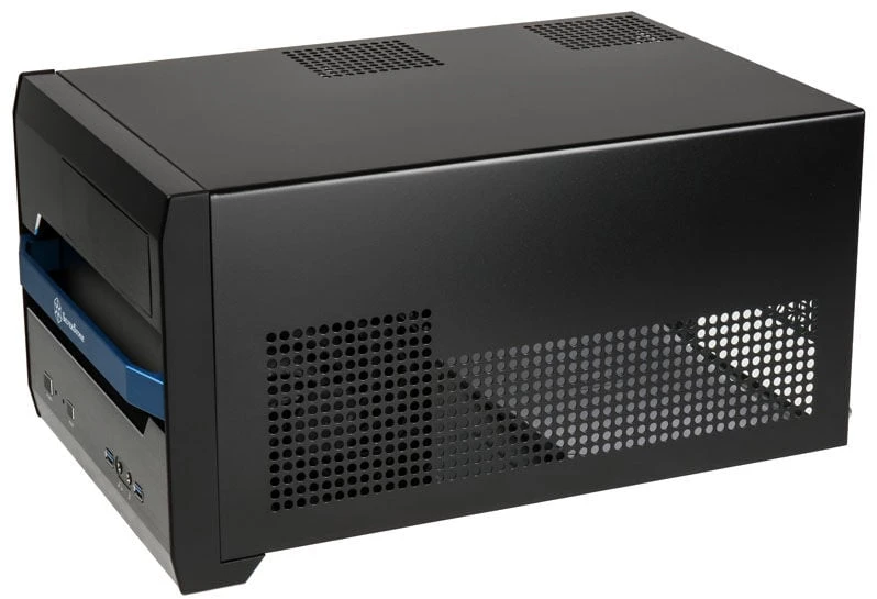 PC korpusas Silverstone Cube SST-SG12B Sugo Micro ATX, juodas