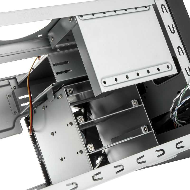 PC korpusas Silverstone Cube SST-SG12B Sugo Micro ATX, juodas