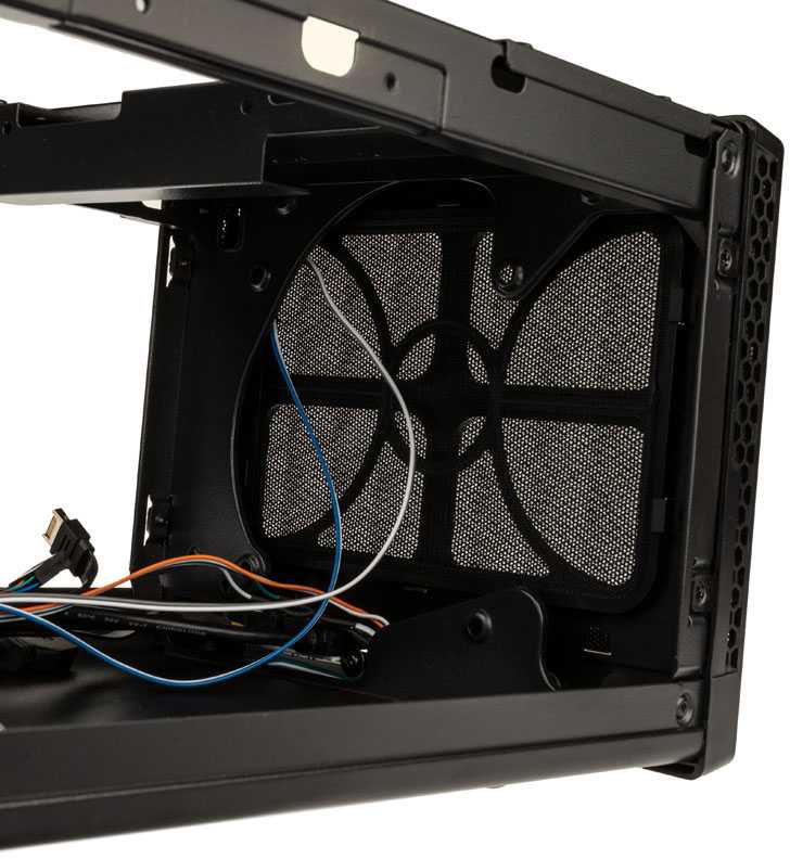 SilverStone SST-SG13B-C Sugo 13, Mini-ITX case, Mesh Front Panel, USB Type C - juodas