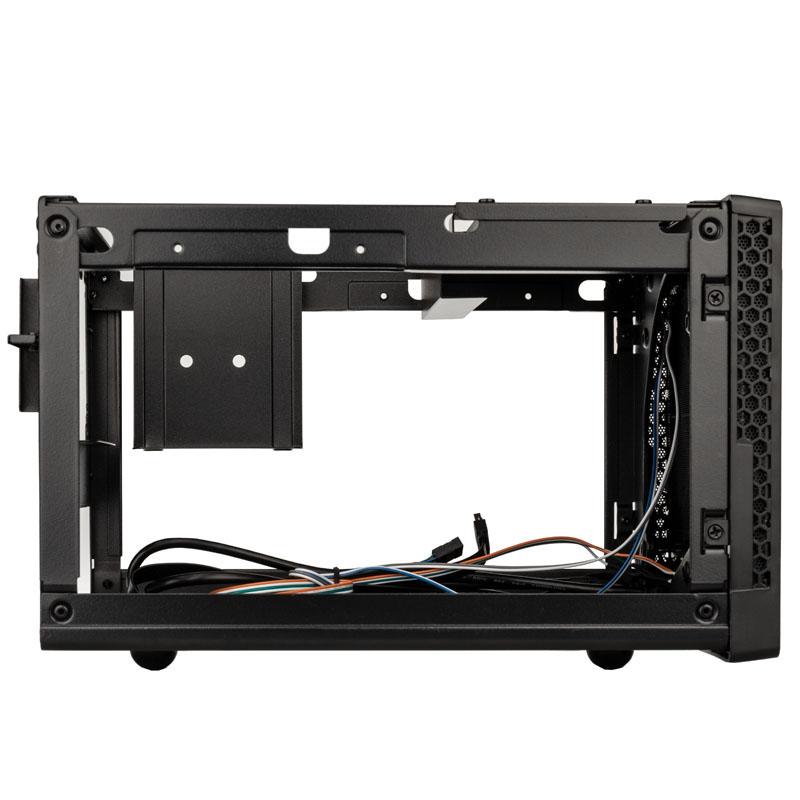 SilverStone SST-SG13B-C Sugo 13, Mini-ITX case, Mesh Front Panel, USB Type C - juodas