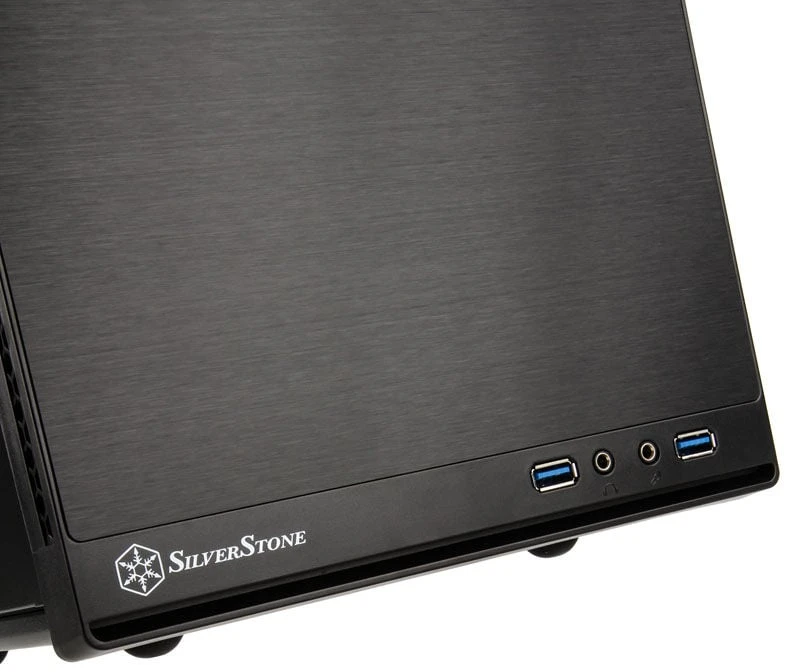 SilverStone Sugo 13Q USB 3.0 x2, Mic x1, Spk x1, Juodas, ITX, Maitinimo šaltinis Ne