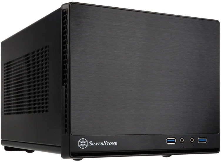 SilverStone Sugo 13Q USB 3.0 x2, Mic x1, Spk x1, Juodas, ITX, Maitinimo šaltinis Ne