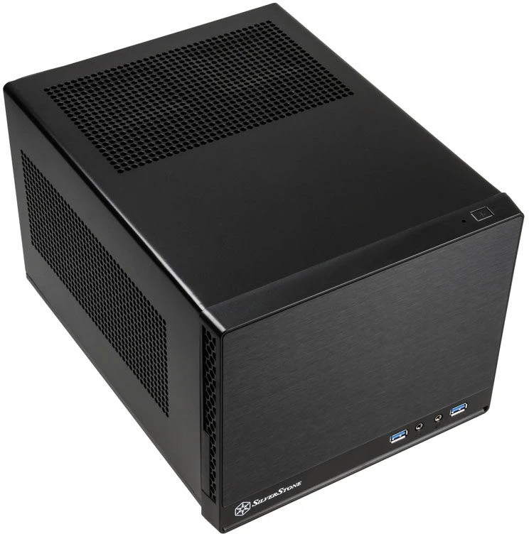 SilverStone Sugo 13Q USB 3.0 x2, Mic x1, Spk x1, Juodas, ITX, Maitinimo šaltinis Ne