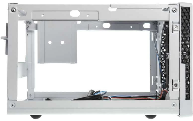 PC korpusas Silverstone Compact Cube SST-SG13WB-Q Sugo Mini-ITX, juodai baltas