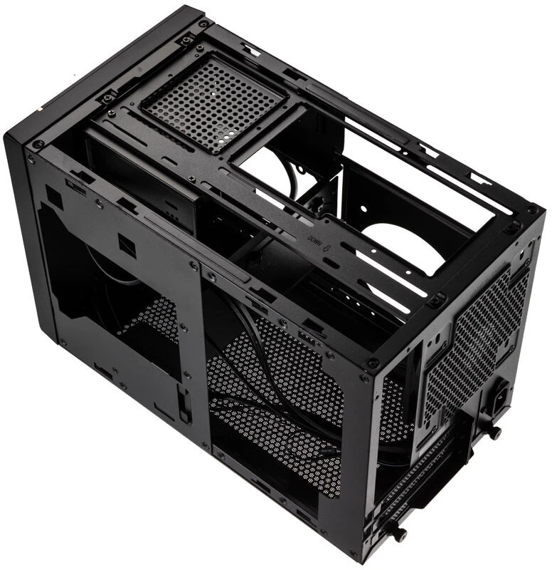 SilverStone SST–SG14B Sugo Mini–ITX dėklas – juoda