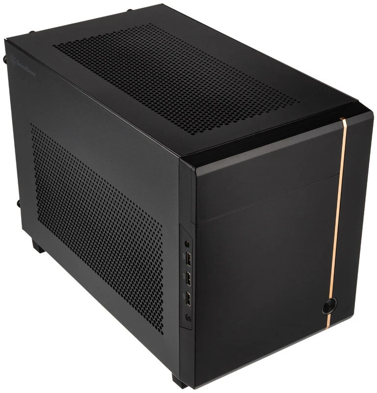 SilverStone SST–SG14B Sugo Mini–ITX dėklas – juoda