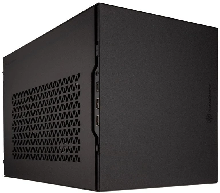 SilverStone SST-SG15B Sugo Mini-ITX case - juodas