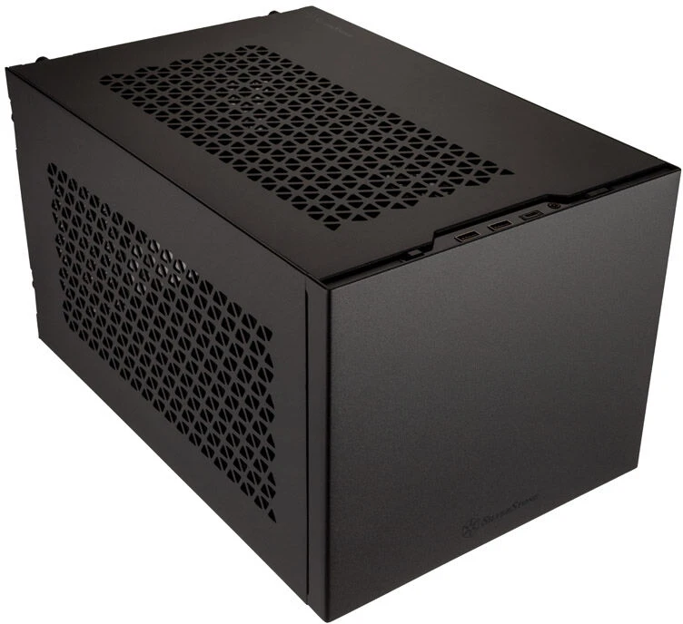 SilverStone SST-SG15B Sugo Mini-ITX case - juodas