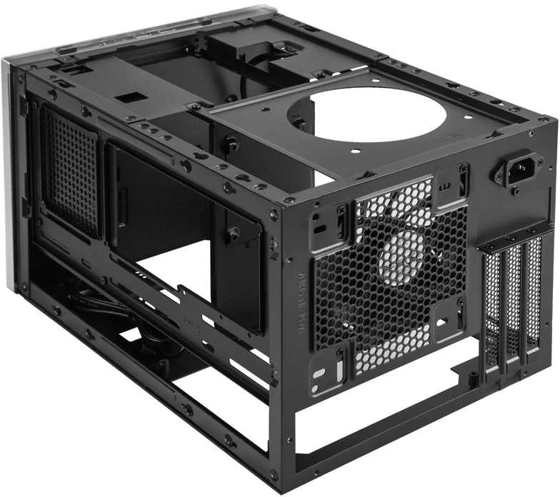 SilverStone SST-SG15S Sugo Mini-ITX case - sidabrinis